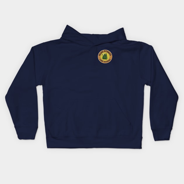 Small Logo Classic Camp Roanoke Kids Hoodie by Scary Stories from Camp Roanoke